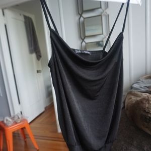Black bodysuit Zara